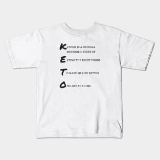 Keto Ketosis Keto Kids T-Shirt